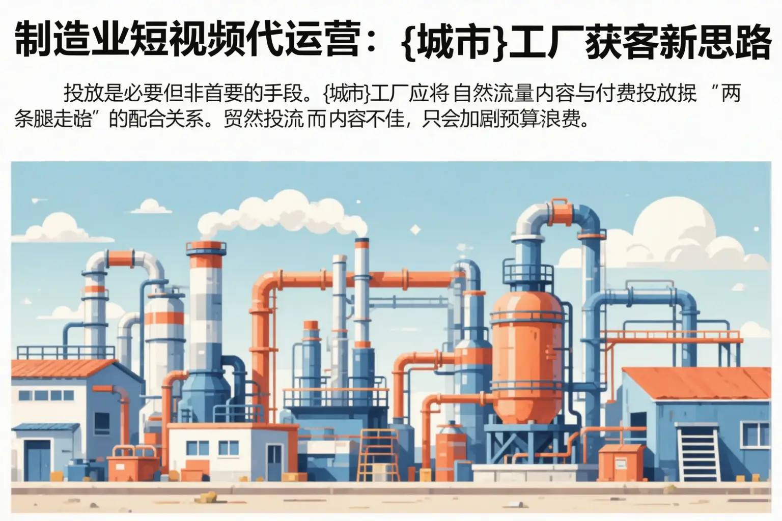 制造业短视频代运营:白银工厂获客新思路